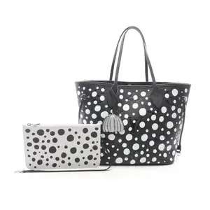 Pre-owned Louis Vuitton Others Tote Bags × yayoi kusama Neverfull MM Monogram Empreinte Limited Tote Bag