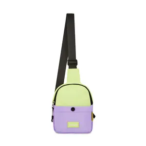 balabala Kids' Plain Crossbody Shoulder Bag, Unisex Eco-Friendly Fashion Accessory with Comfy Padded Back Panel, Lightweight for Holiday Outings