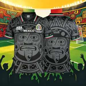 1998 Mexico Home And Away Green White Black Red Short Sleeve And Long Sleeve Soccer Jersey Fans Version