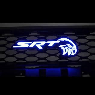SRT Trackhawk LED Emblem/Badge for Front Grille