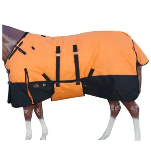 HILASON 600D Winter Waterproof Poly Horse Blanket Belly Wrap | Sheet Turnout Sheets for Horses