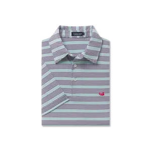 Bermuda Performance Polo - Pensacola Stripe