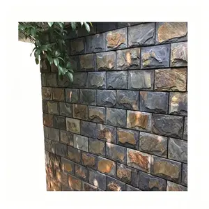 Natural stone wall panels for exterior walls; cultural stone wall panels for exterior walls; suitable for street outdoor tiles.