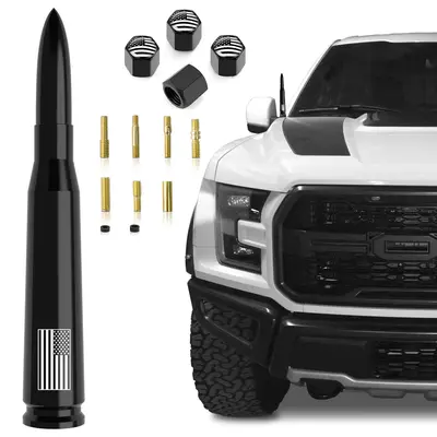 9-Inch Car Antenna — Compatible With Ford F150 2007-2025, F250, F350, Bronco — Rubber, Flexible, Improved Reception