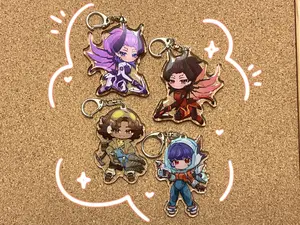 Overwatch Keychains