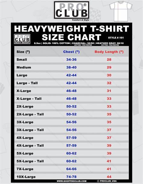 6 Pack Pro Club Men's Heavyweight Short Sleeve T-Shirt Menswear To