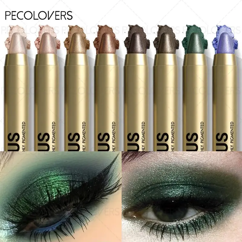 1pc Velvet Matte Shadow Stick - 24H Waterproof Sweat-Proof Longwear, Crease-Resistant Smudge-Proof, Perfect for Date Night & Party Glam - Professional Eye Makeup Pencil