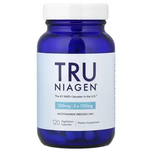Tru Niagen Nicotinamide Riboside Chloride, 120 Vegetarian Capsules (150 mg per Capsule)