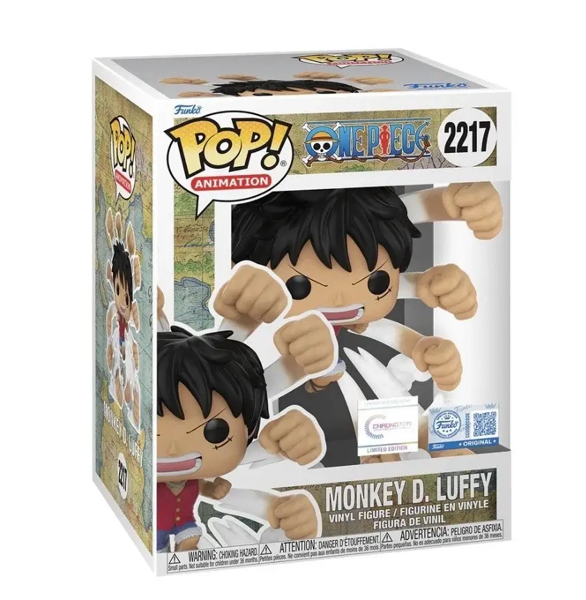 Funko One Piece-Monkey D. Luffy Gum Gum Gatling-Chronotoys Exclusive-PreSale Model Figure Articulating Figurines