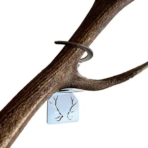 Elk Shed Antler Hanger - Left Antler