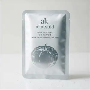 1PC Akatsuki White Tomato Face Mask for Radiant Skin Care with White Tomato for Brighter Even Skin Tone Brightening hydrate