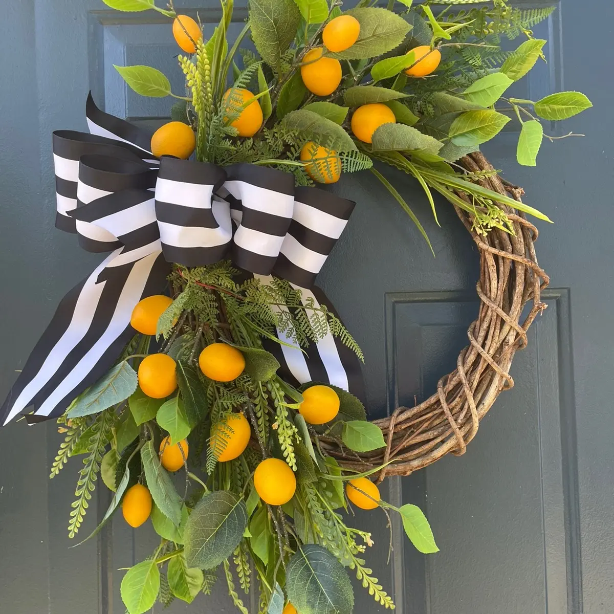 Large Lemon Wreath
