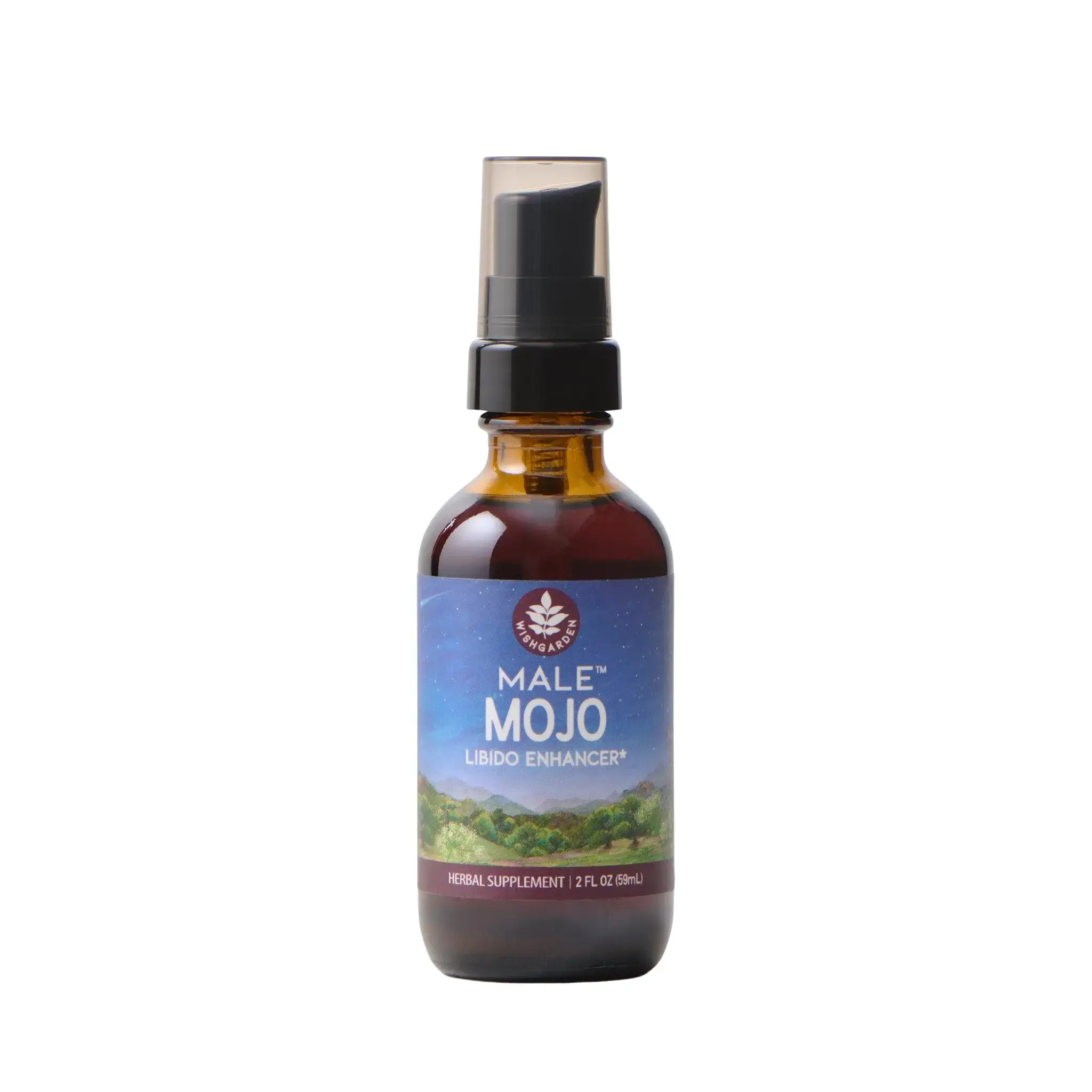 WishGarden Male Mojo Enhancer, Natural Adaptogenic Dietary Supplement for General Wellness Support