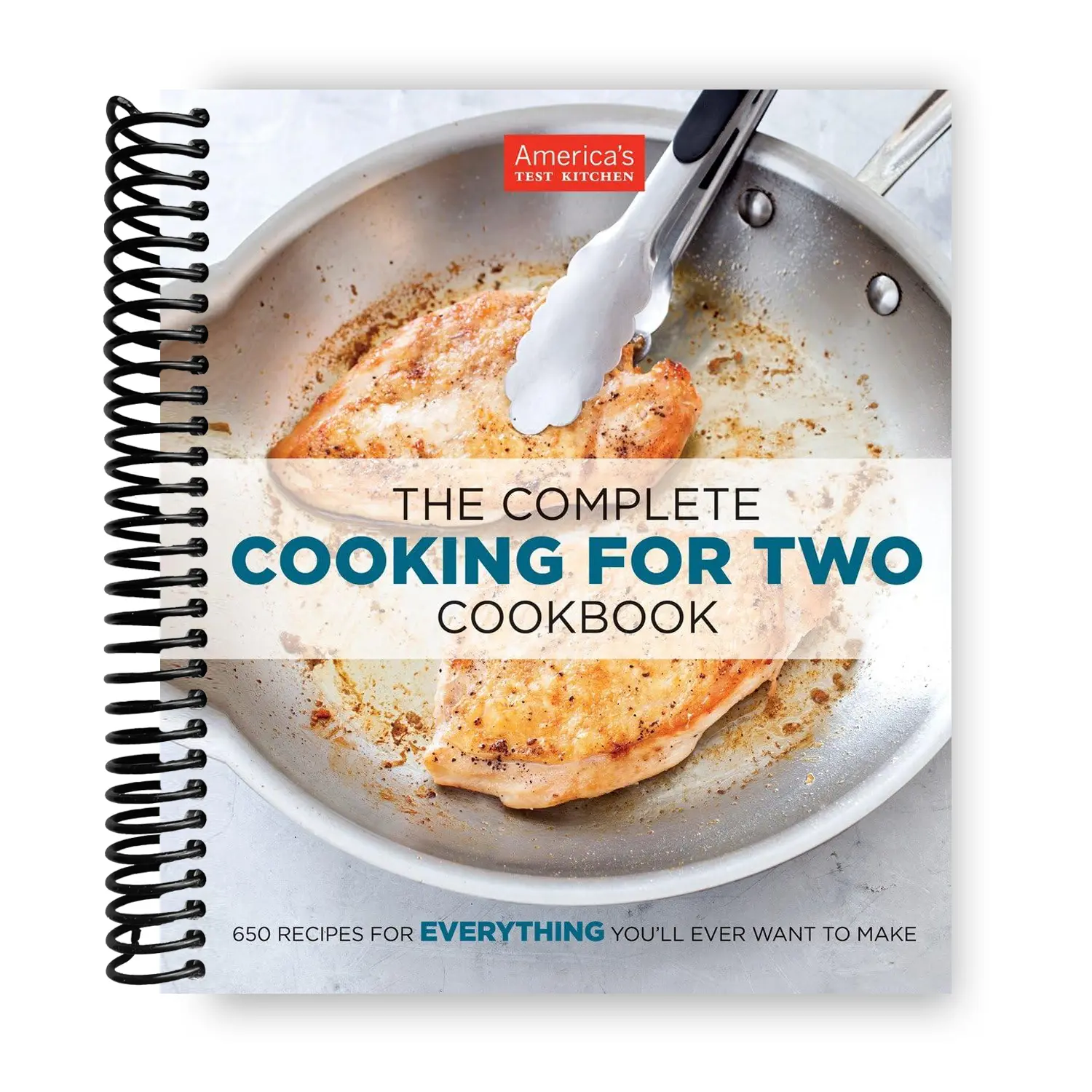The Complete Cooking for Two Cookbook, Gift Edition: 650 Recipes for Everything You'll Ever Want to Make (The Complete ATK Cookbook Series) (Spiral Bound)