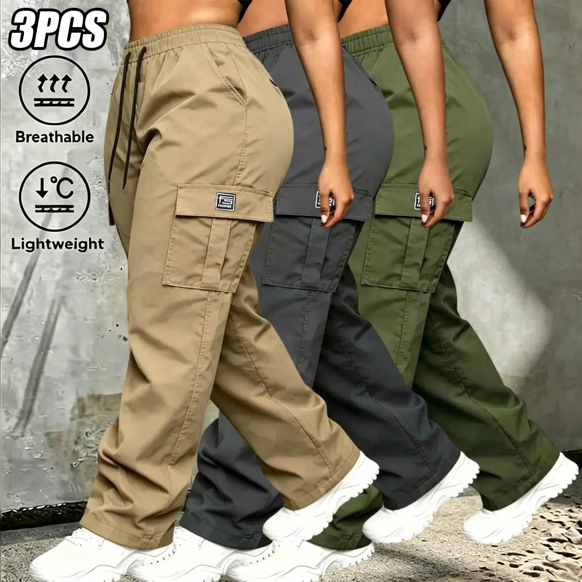 Khaki - Gray - Army Green
