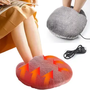 New USB Heated Electric Foot Warmer, Portable Winter Leg Heater for Home Office Outdoor Use, Circulating Design Full Coverage Warmth, Flameless Heaters