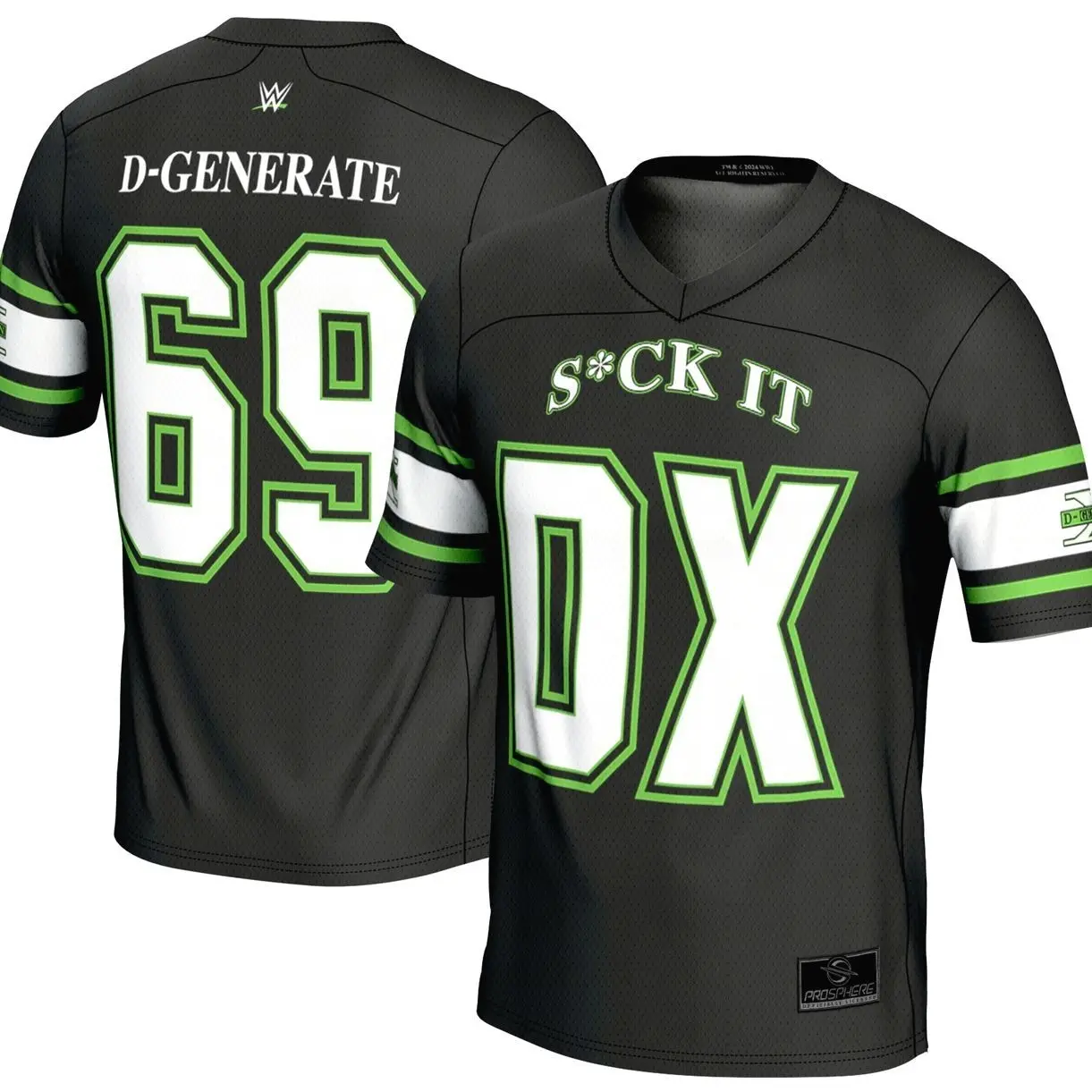 D-Generation X ProSphere Football Fashion Jersey - Black