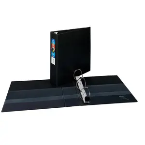 Avery Heavy-Duty Binder, 2" One-Touch Rings, 540-Sheet Capacity, DuraHinge, Black (79982)