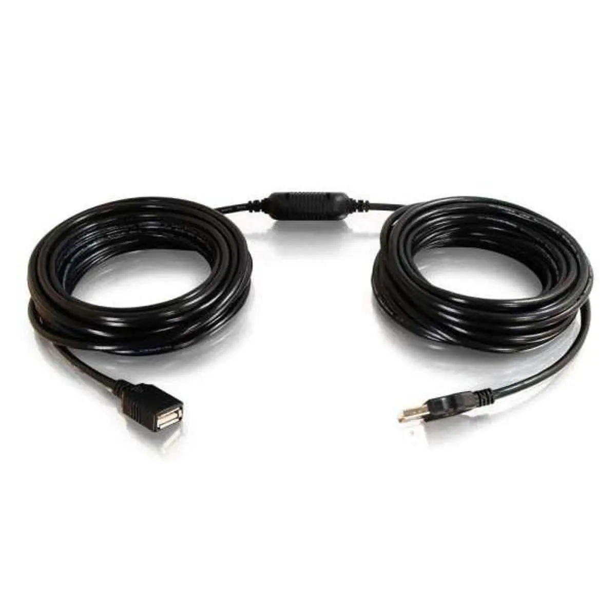 C2G 25ft Durable USB 2.0 A Male to Female Active Extension Cable, Electronic Connection Accessory for Digital Devices
