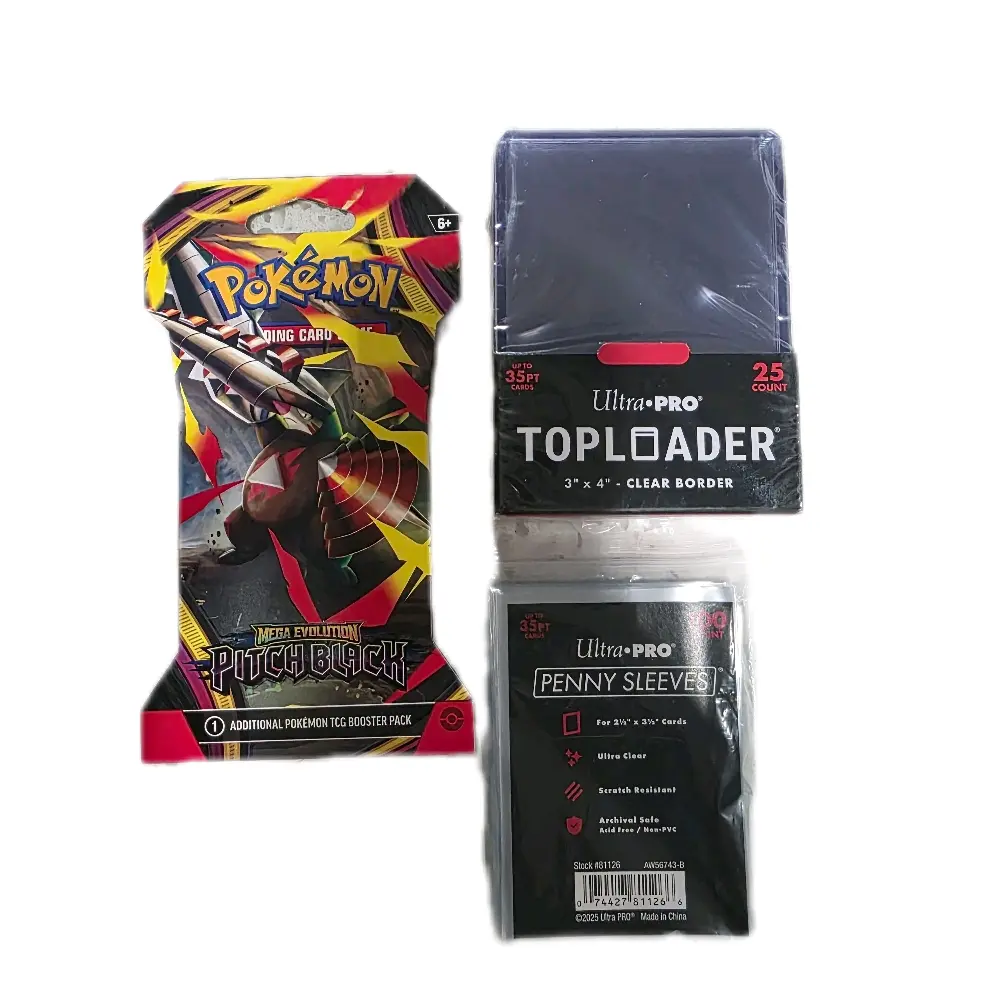 PITCH BLACK SLEEVE PACK BUNDLE!