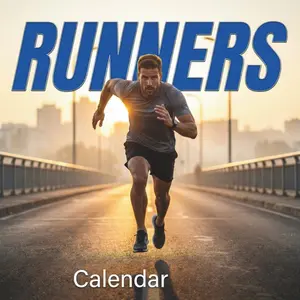 Runner Calendar 2026 : Monthly Motivation for Marathon Training, Trail Running, and Fitness Success