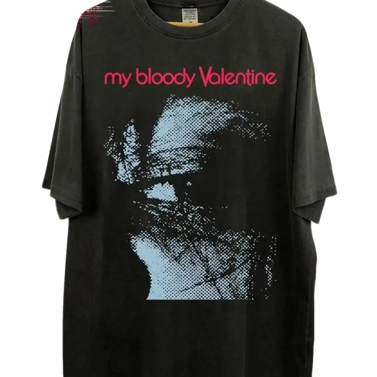 Vintage My Bloody Valentine Loveless Album Cover T-Shirt, Shoegaze Band Merch Grunge Rock 90s Style Tee, Vintage Indie Rock Band Shirt