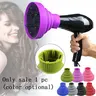 Professional Blow Dryer Curly Hair Diffuser Attachment, 1 Count Collapsible Hair Styling Tool for Natural and Thick Hair, Enhances Curls and Reduces Frizz, Hair Dryers Diffuser, Smooth Blow Drying, Hair Dryer Attachments