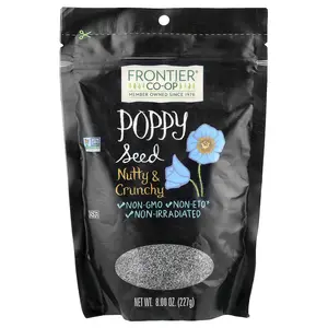 Frontier Co-op Poppy Seed, 8 oz (227 g)