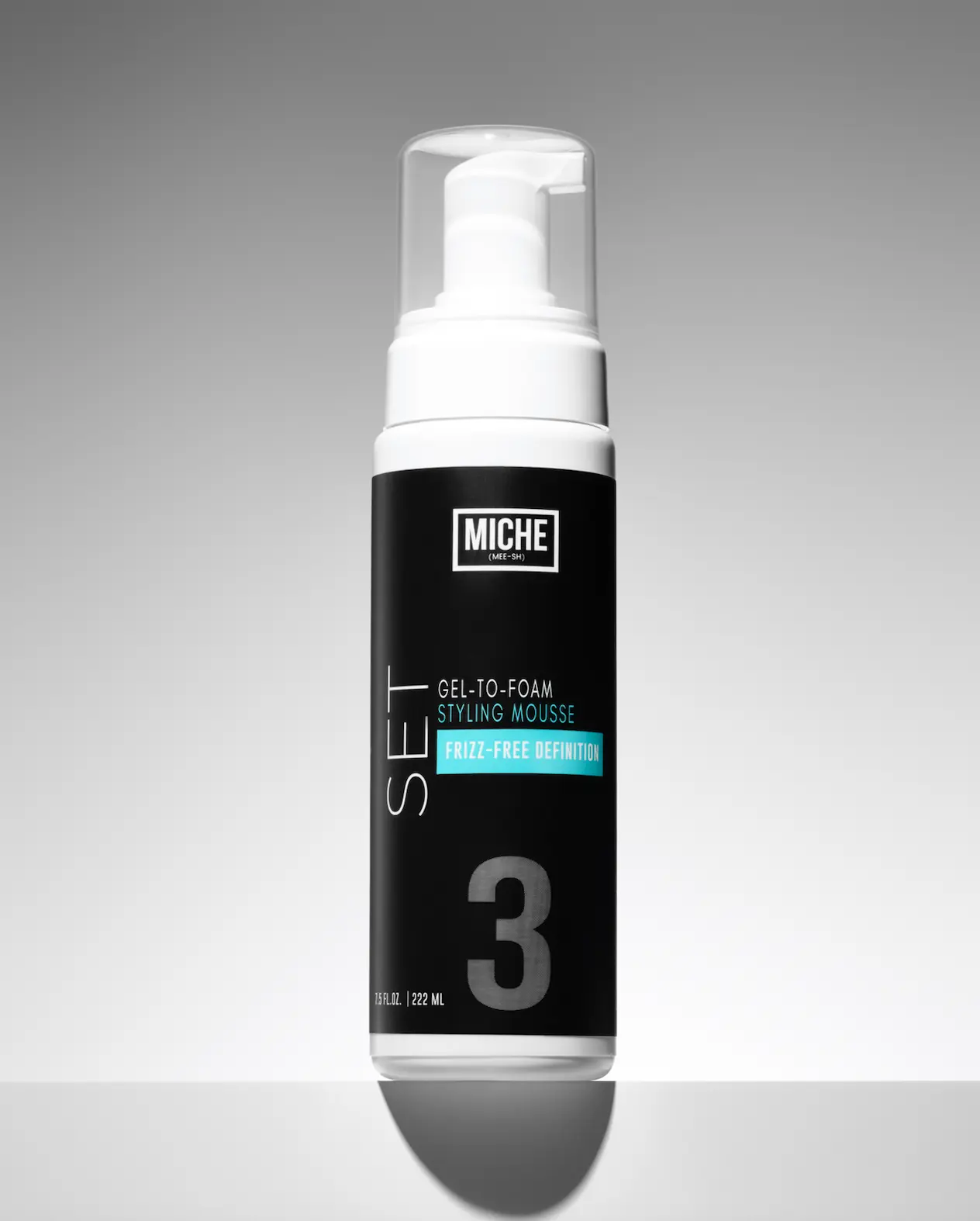 美容液 WASER MI-FUNCTIONAL GEL 120ml MICHE] Gel-to-Foam Styling & Defining Mousse | Infused with