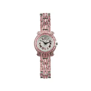 Akosia Pink Crystal Watch
