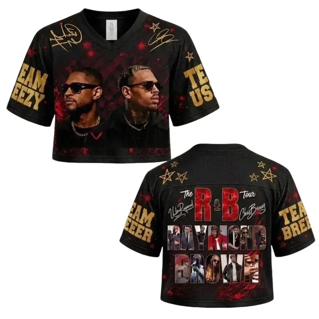 2026 R&B Tour Fan Apparel – Legends Music Croptop, Concert Shirt, Streetwear Outfit for Men Women
