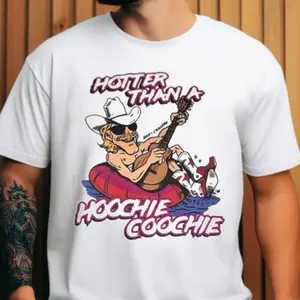 Hotter Than A Hoochie Coochie Unisex T-Shirt, Country Music, Alan Jackson Shirt, Alan Jackson Hoodie, Sweatshirt