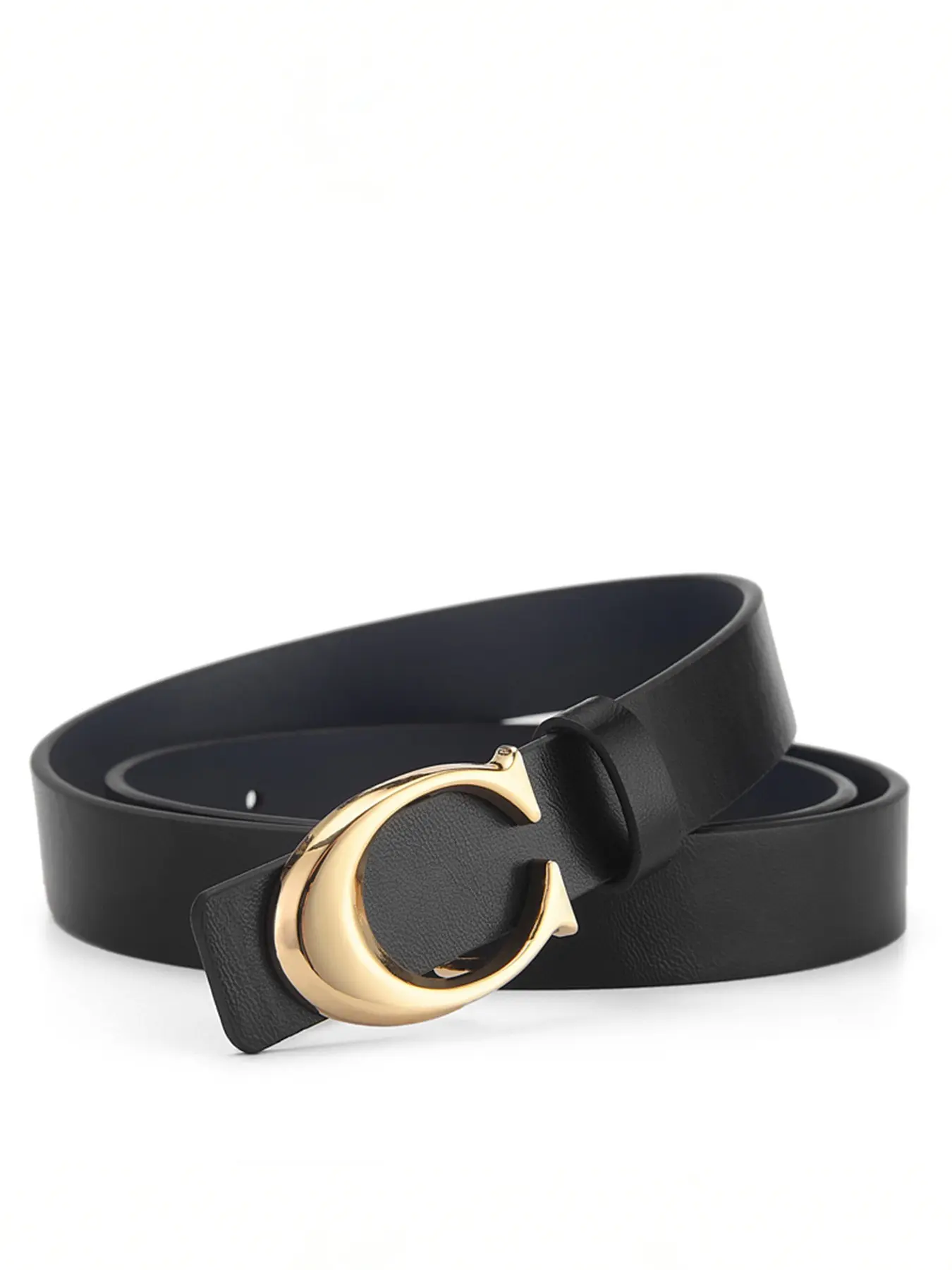 Vintage Casual Corner Leather Belt Artsy Statement Buckle Black Waist Small V Shaped Black Leather Belt - Etsy main image 4