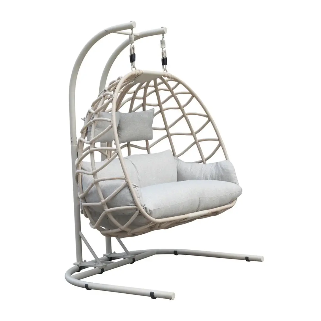 Double Basket Rope Chair