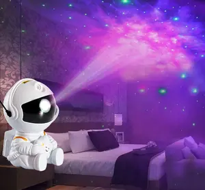 Astronaut Galaxy Projector Night Light Lamp Sky Projector 360° Rotate and Adjustable Bedroom Nebula Projector.