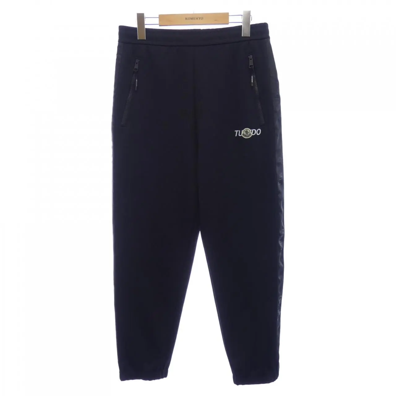 Pre-owned MONCLER Cotton Small Leather Goods Genius JERSEY BOTTOM Pants