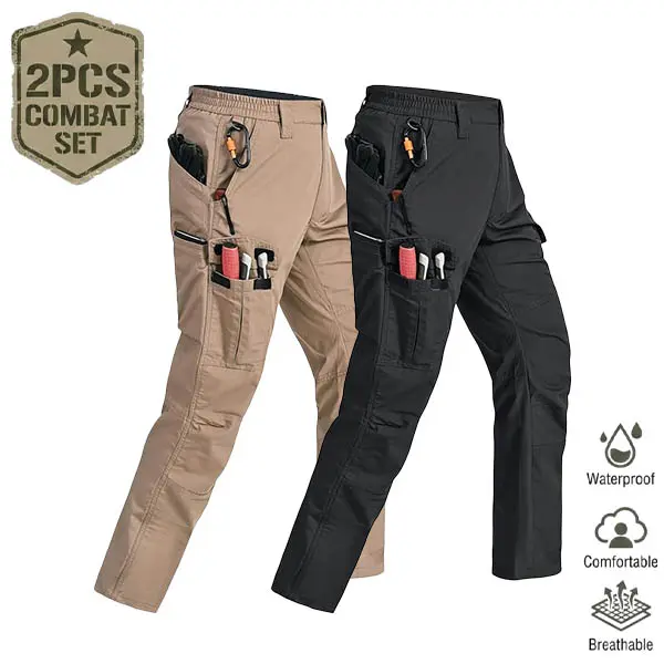 Dark khaki, black
