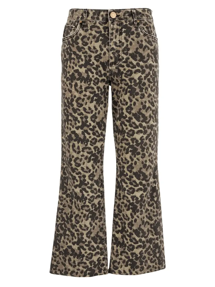 KELSEY CHEETAH ANKLE FLARE