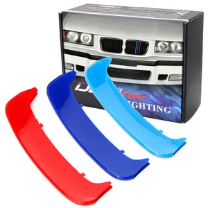 iJDMTOY Exact FitM-Color Grille Insert Decoration Trims For BMW 1996-1999 E36 3 Series 318i 323ci 323i 328i w/ 11-Beam Kidney Grill