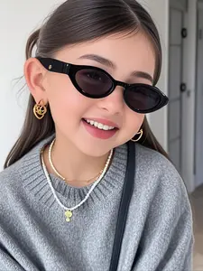 High-Quality Youth Sunglasses, Lightweight Durable PC Frame, UV Protection, Casual Style, Perfect for Daily Wear & Gifts, Fashionable Frames Sunglasses