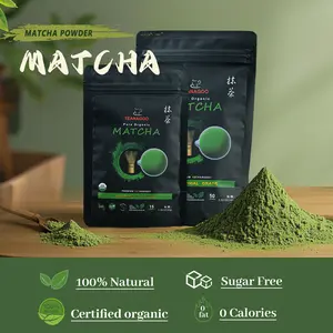 TEANAGOO Ceremonial Grade Matcha Powder Premium First-Harvest USDA Organic Unsweetened No Additives for Latte Daily Beverage or Traditional Tea Ceremony Multiple  Healthy