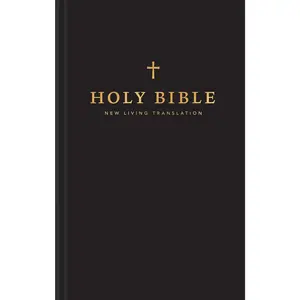 NLT Church Bible (Hardcover, Black)