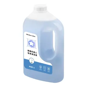 Window Cleaner Fluid for Window Cleaning Robots, Streak-Free Glass Cleaning Solution for Automatic Window Robots & All Glass Surfaces