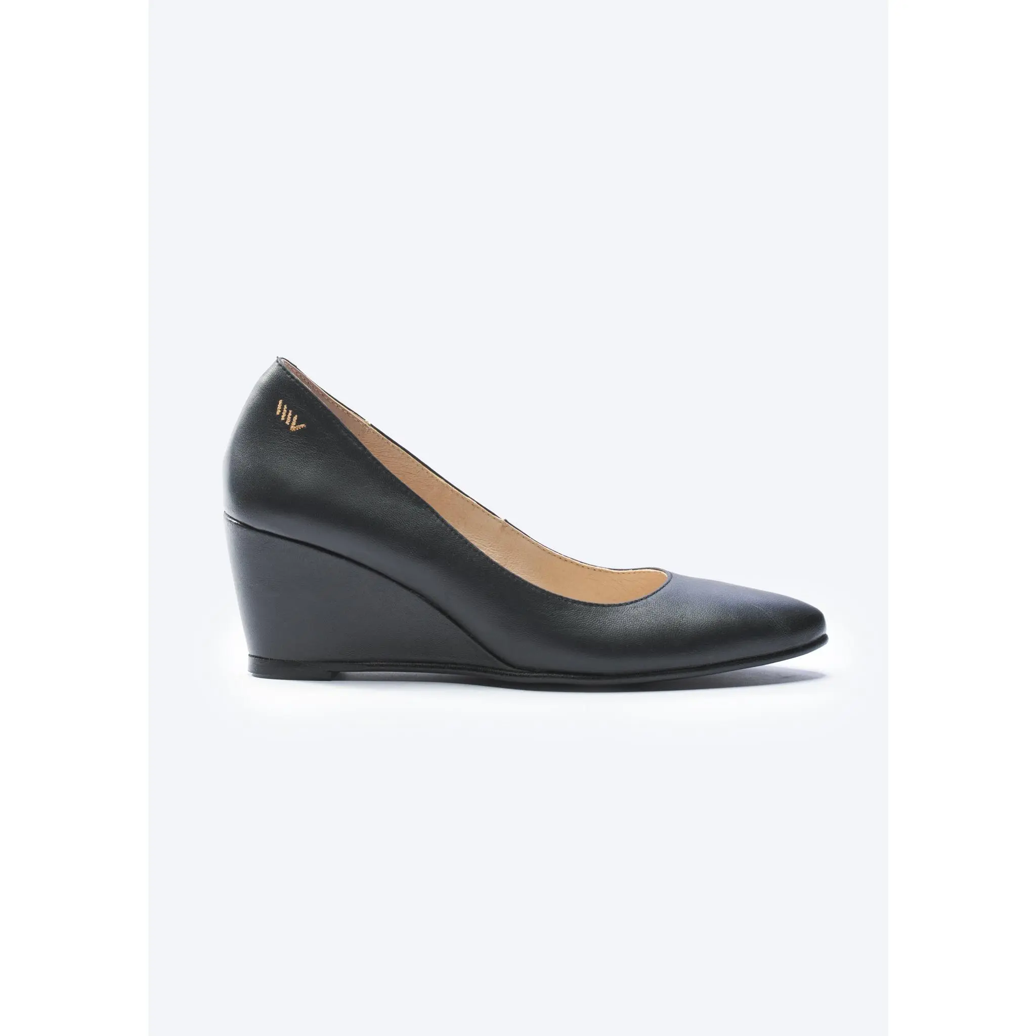 Verona Leather Wedges
