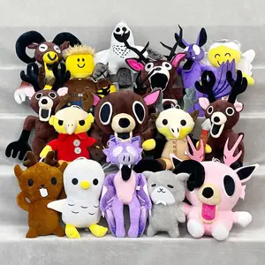 Cute Animal Plush Toy, Forest 99 Nights Horror Game Moose Plush Doll, Suitable for Young Adults