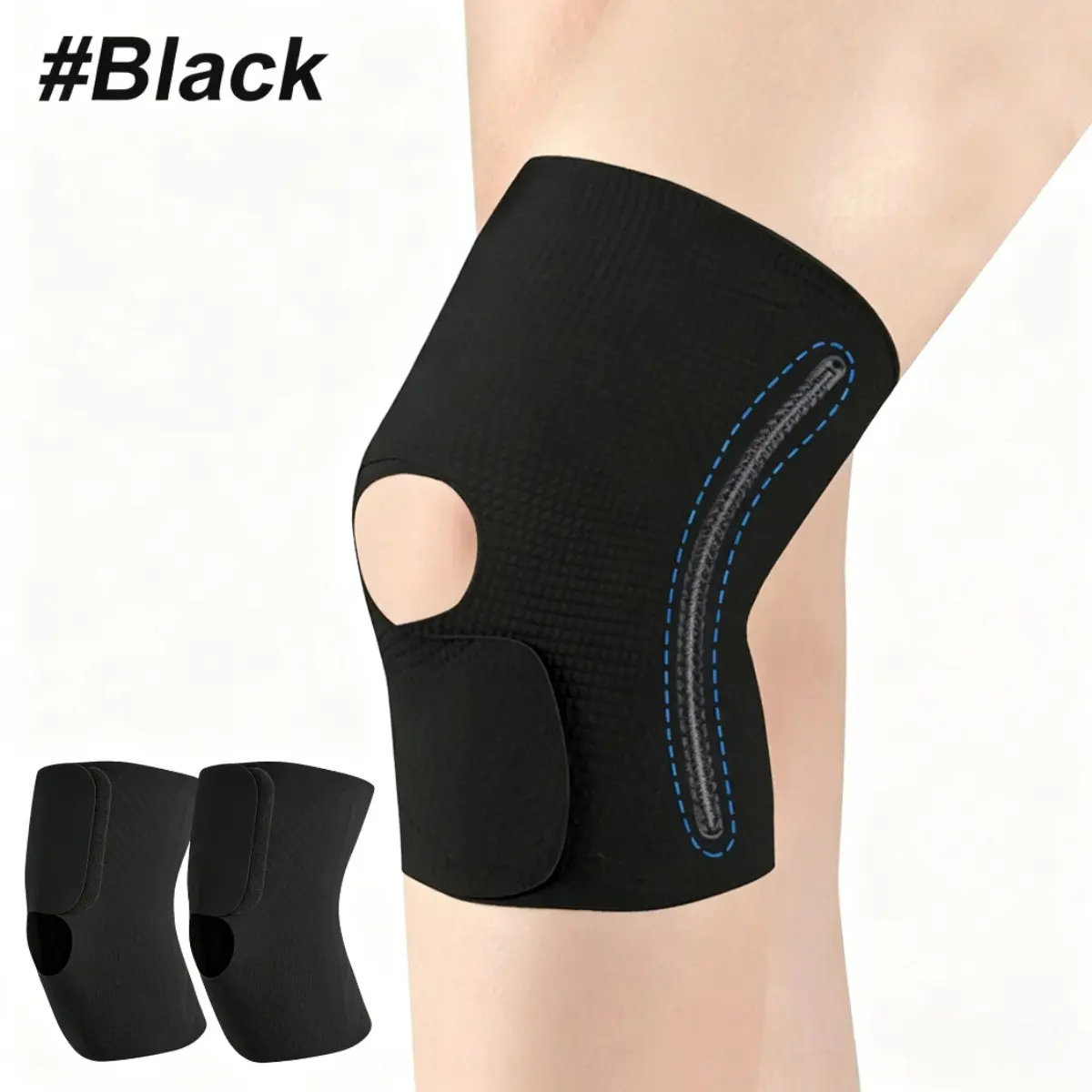 Lightweight Knee Pads Suitable for Both Men And Women, Designed to The Knee Joint, Providing Stable Support for Running, Made from Elastic And Breathable Materials
