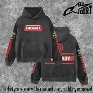 Dirt 29 - Motor GP Racing Washed Hoodie Vintage Motocross Streetwear Hoodie Dirt Bike Graphic Pullover Y2K Racing Hoodie Oversized Acid Wash Hoodie MX Rider Apparel Unisex Motorcycle Racing Sweatshirt Retro Moto Cross Hoodie