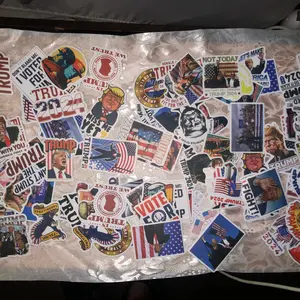 TRUMP- Randomly chosen stickers 20 for $5+ Shipping