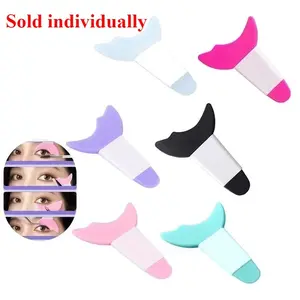 Silicone Eyeliner Shield, Mascara Smudge-Proof Barrier, Eye Makeup Helper Pad, Brow and Eyeliner Shaping Tool, Essential Beauty Accessory