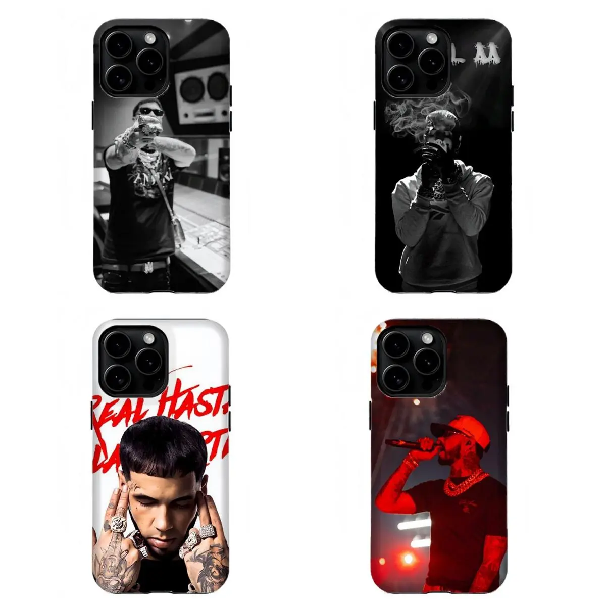 Anu.el- AA Phone Case Hip-Hop Star Shockproof Case  for iPhone 17Promax 16 15 14 13 12 11 and for Samsung S21-S26 Gift for Music Fans